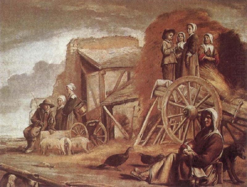 Louis Le Nain The Cart or Return from Haymaking china oil painting image